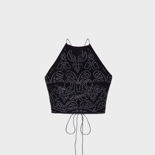 Kadife Crop Top